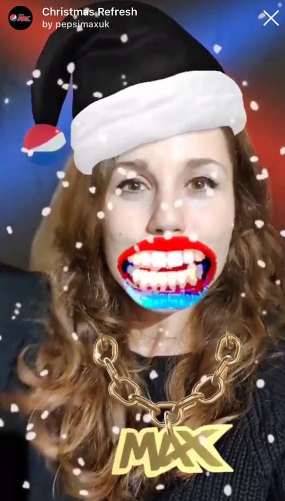 Augmented reality effect-Pepsimax UK